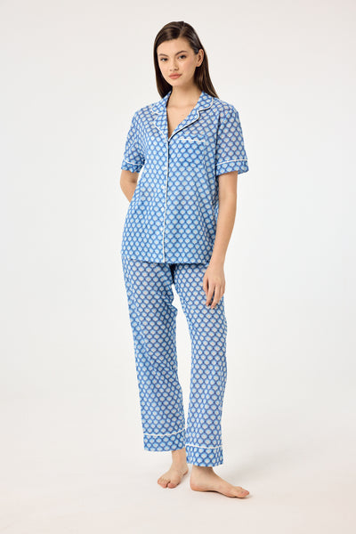 Mini papatya desenli Hera Pijama Takım