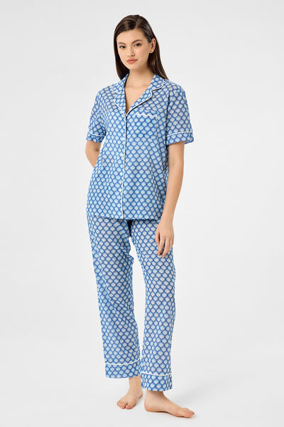 Mini papatya desenli Hera Pijama Takım