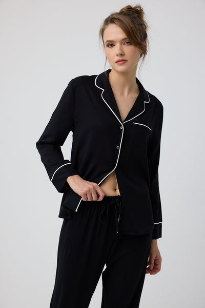 Siyah Hera Pijama Takım