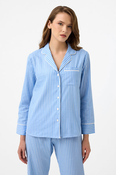 Mavi çizgili, Hera Pijama Takım