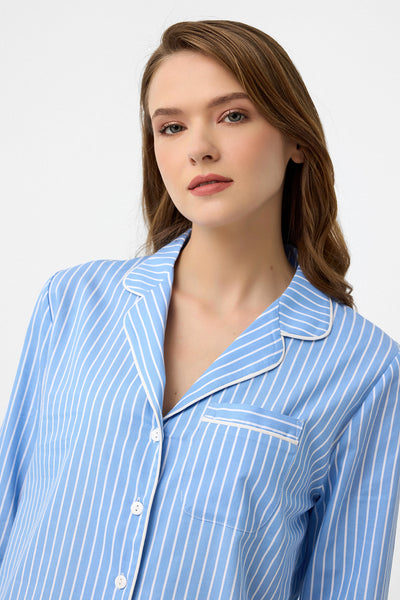 Mavi çizgili, Hera Pijama Takım