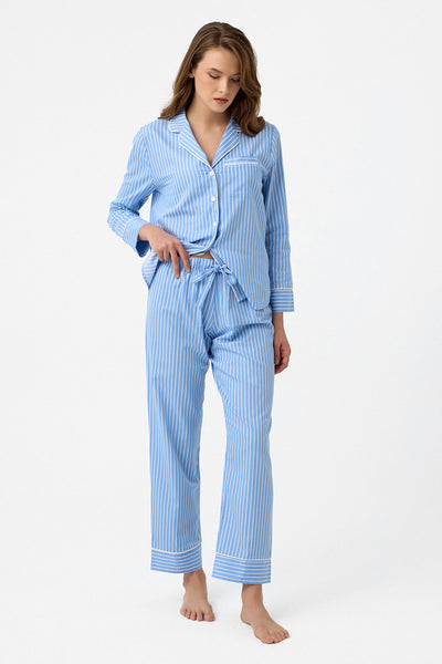 Mavi çizgili, Hera Pijama Takım