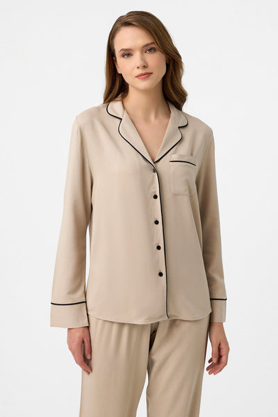 Taş rengi Hera Pijama Takım