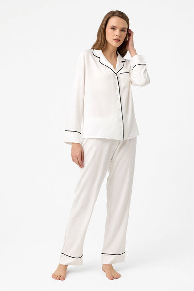Ekru Hera Pijama Takım