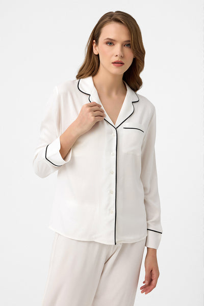 Ekru Hera Pijama Takım