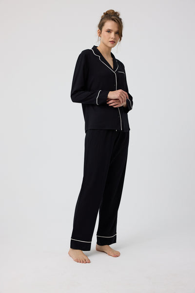 Siyah Hera Pijama Takım