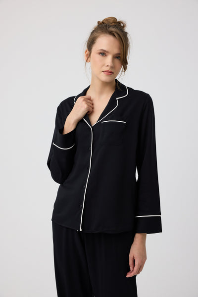 Siyah Hera Pijama Takım