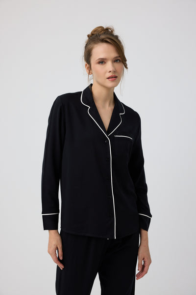 Siyah Hera Pijama Takım