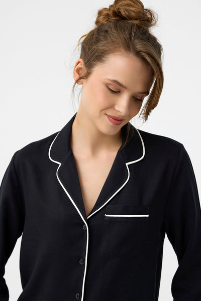 Siyah Hera Pijama Takım