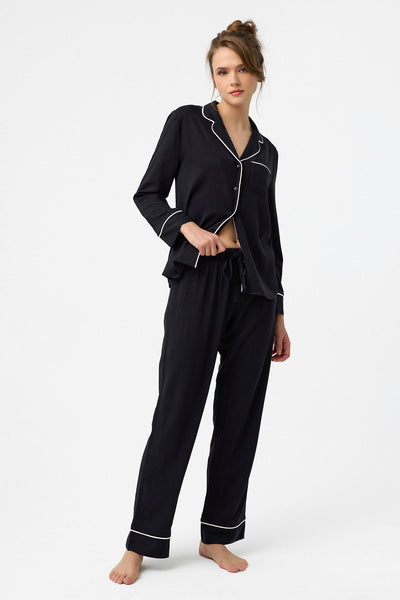 Siyah Hera Pijama Takım