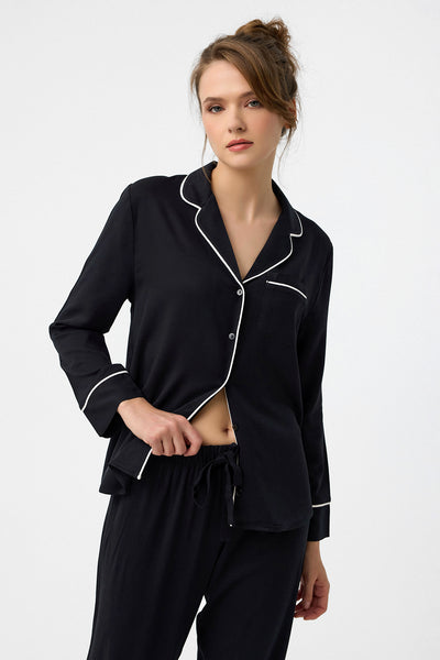 Siyah Hera Pijama Takım