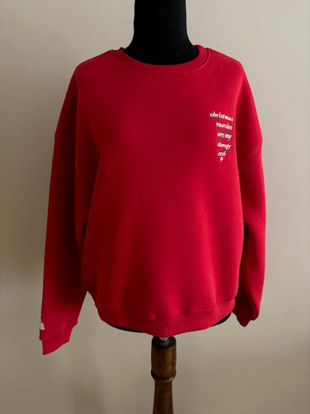 Moneta Kırmızı Sweatshirt